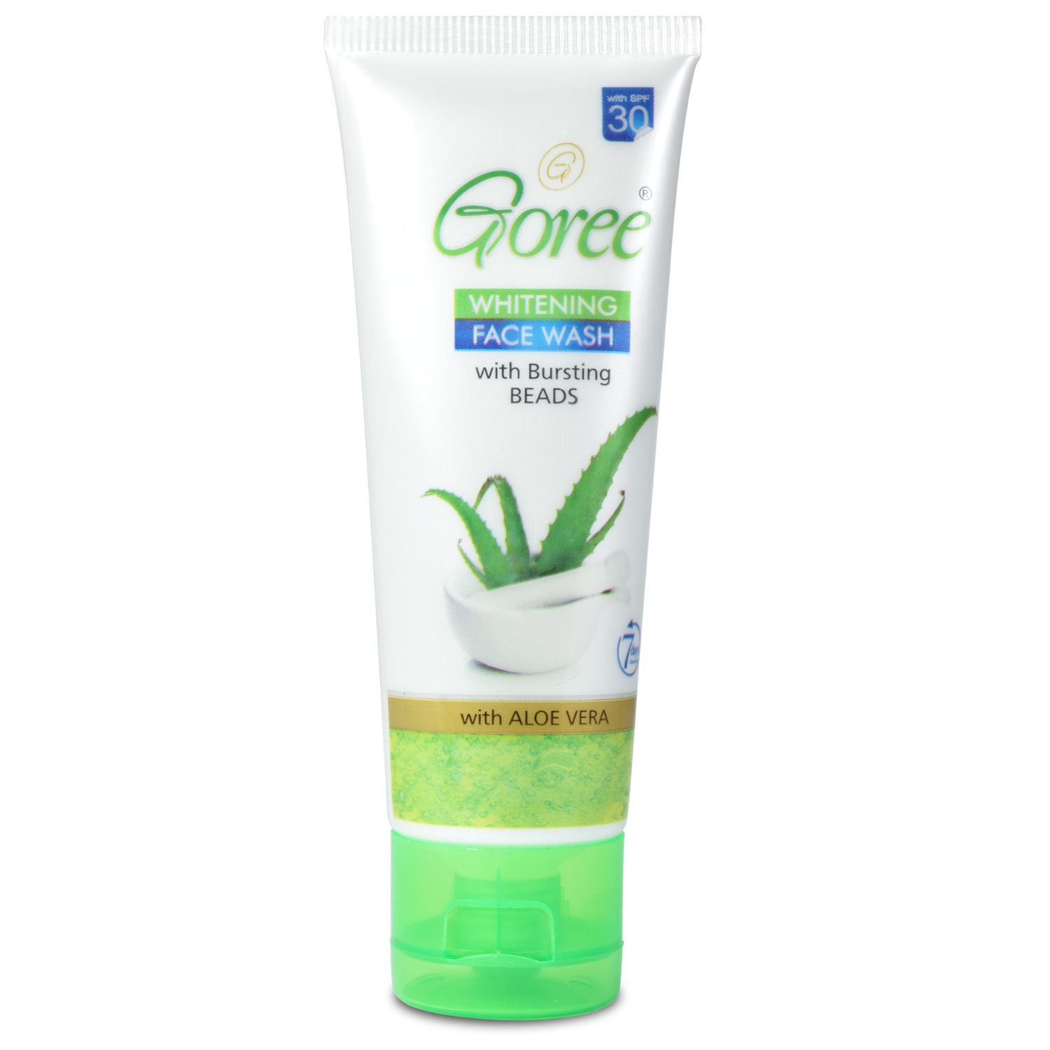 GOREE WHITENING FACE WASH WITH BURSTING BEADS (GREEN) 70ml