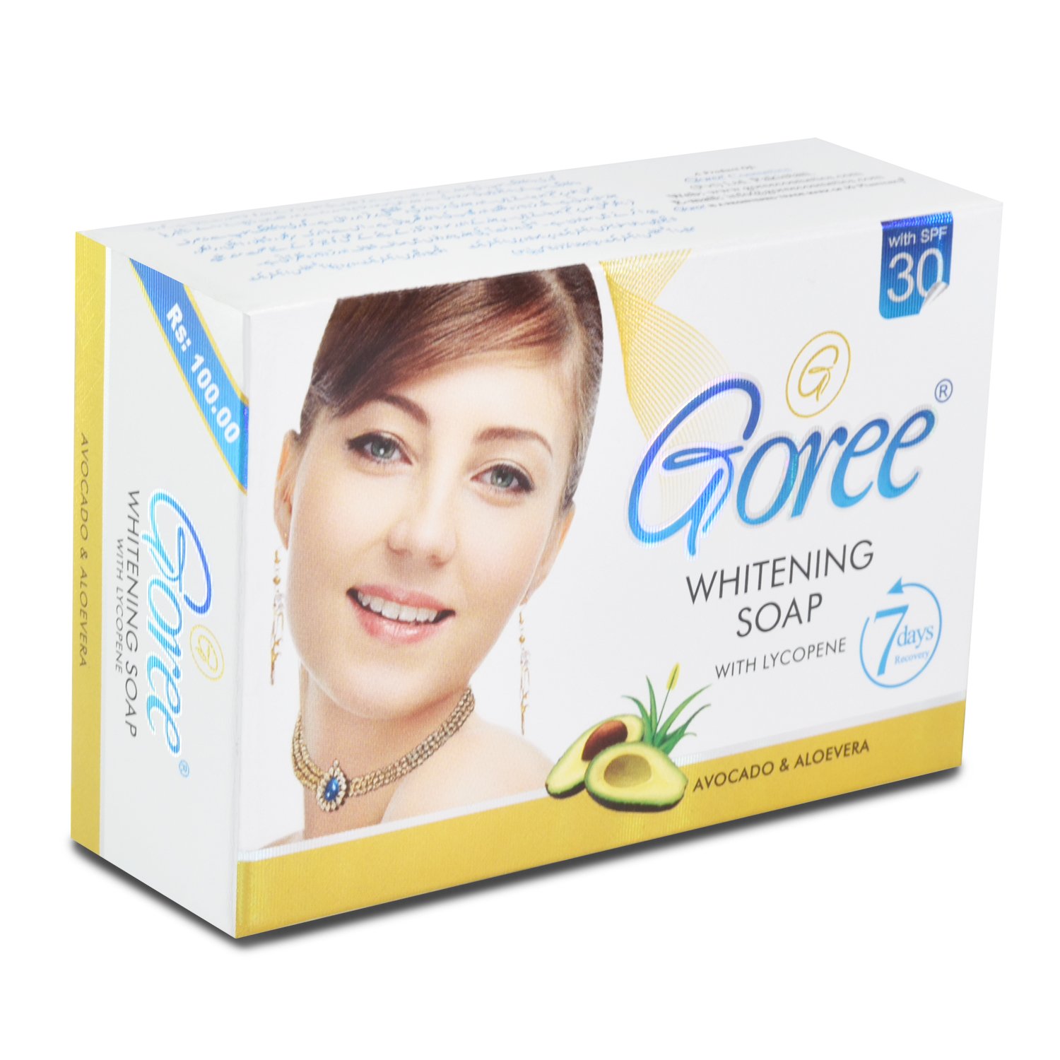 GOREE WHITENING SOAP WITH LYCOPENE FEATURES 100g - Image 2